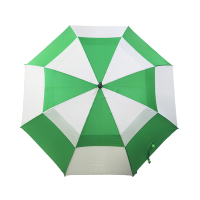 68-calowy parasol golfowy z podwójnym baldachimem i ramą z włókna szklanego