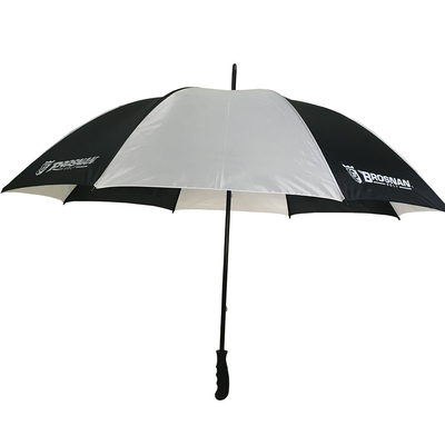 Średnica 130 CM 190T poliestrowy parasol golfowy z metalową ramą