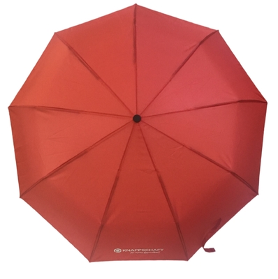 9 żeber z włókna szklanego Trzy składane tkaniny Pongee Kompaktowy parasol przeciwdeszczowy