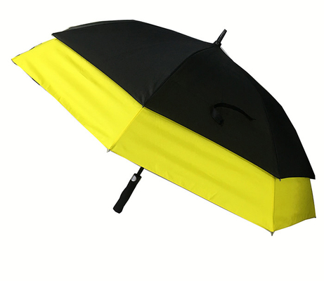 30-calowy automatyczny parasol golfowy z podwójnym baldachimem 190T Pongee