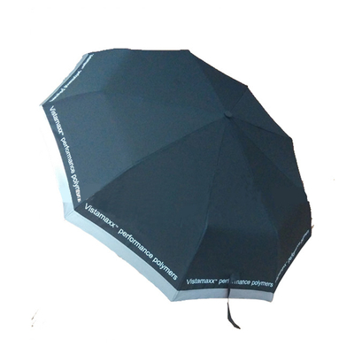 SGS Portable Pongee Auto Open Outdoor 3 składany parasol przeciwdeszczowy