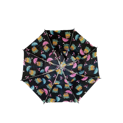 Składany parasol dziecięcy 19 cali x 8k Pongee 190T z plastikowym uchwytem J