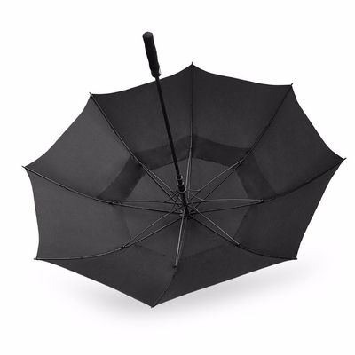 Promocyjny dwuwarstwowy golfowy parasol przeciwdeszczowy Pongee 190T