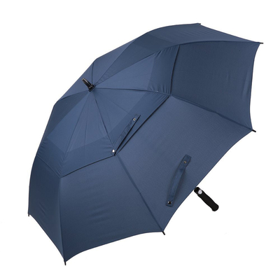 Promocyjny dwuwarstwowy golfowy parasol przeciwdeszczowy Pongee 190T