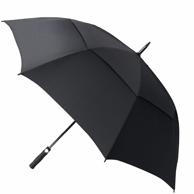 Promocyjny dwuwarstwowy golfowy parasol przeciwdeszczowy Pongee 190T