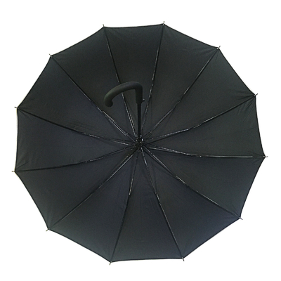 Średnica 105 cm 12 żeber Automatycznie otwarty parasol z powłoką UV