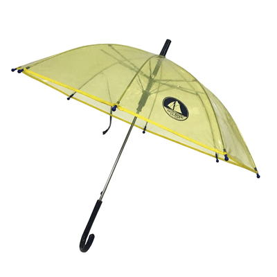 Kompaktowy parasol OEM przezroczysta kopuła POE dla dzieci AZO Free