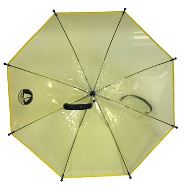 Kompaktowy parasol OEM przezroczysta kopuła POE dla dzieci AZO Free