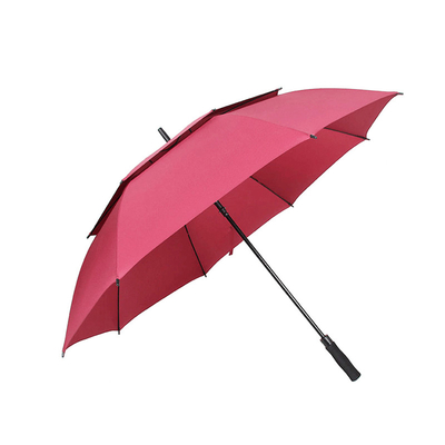 Prosty podwójny baldachim Dostosowany parasol golfowy Półautomatyczny wiatroodporny wodoodporny