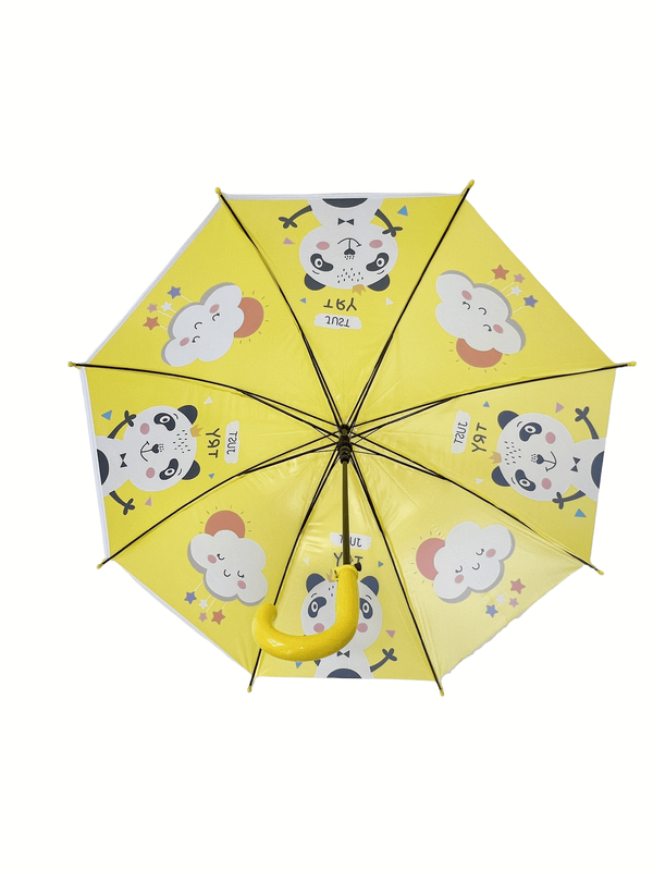 2025 Nowy Design OEM 19 Inch Dome Karton I Zwierzęta Super wodoodporne Dzieciaki Parasole POE PVC