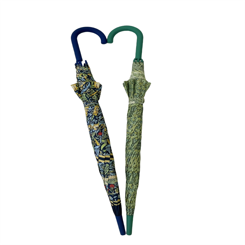 Gumowy uchwyt Otwarty automatycznie Zamknij parasol do promocji w 190T tkaniny Pongee
