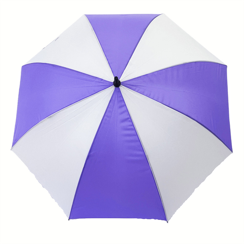 27 cali 190T Pongee Fabric Super Windproof Parasole golfowe z ramą z włókna szklanego i uchwytem EVA