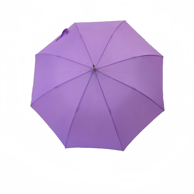 Trzymaj się sucho. 23 cali prosto drewniana ręcznik parasol Brolly z 8 żebrami.