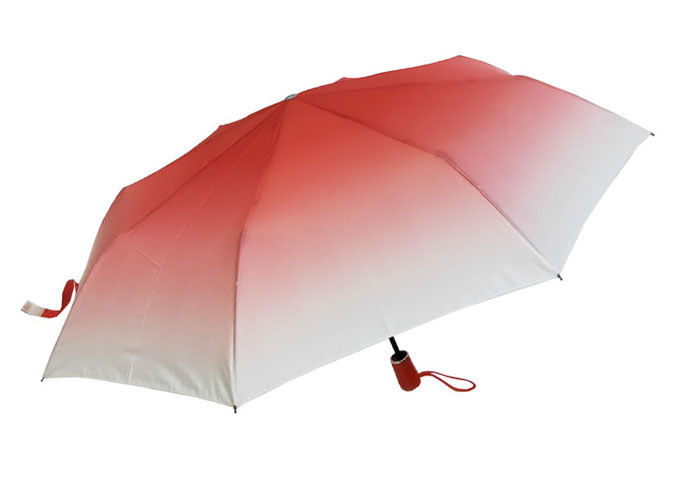 Wiatroodporny składany parasol podróżny, ochrona przed promieniowaniem UV Zmiana koloru parasola podróżnego