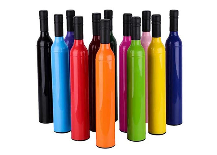 Prezent Woda kapiąca Składana butelka wina Parasol Bogate logo z kolorowym nadrukiem Zapobieganie